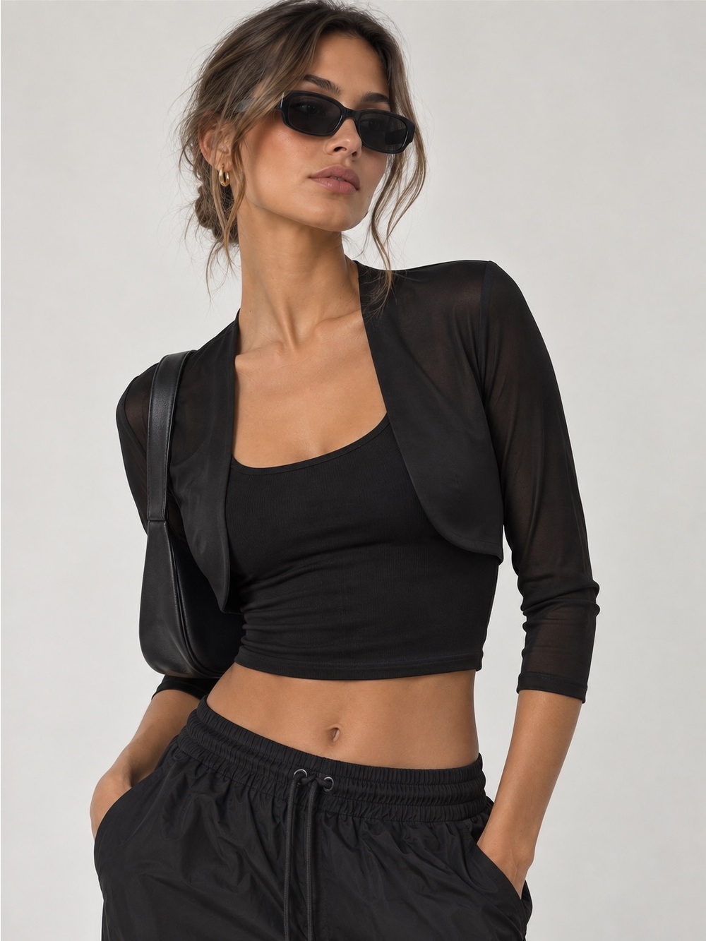 JOSEPF SILK BLEND BOLERO